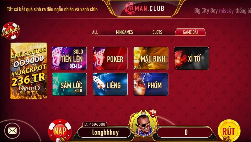 Chuyên mục game bài đổi thưởng chất lượng cực cao
