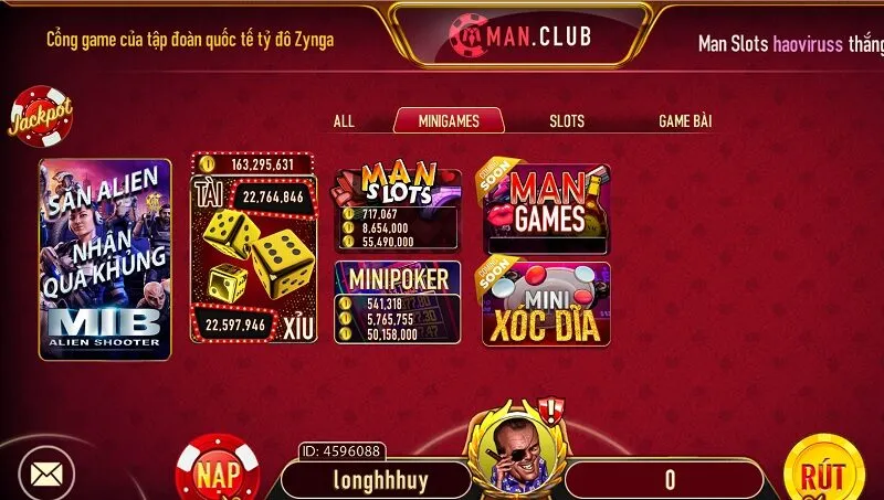 Ưu điểm của kho game Man Club