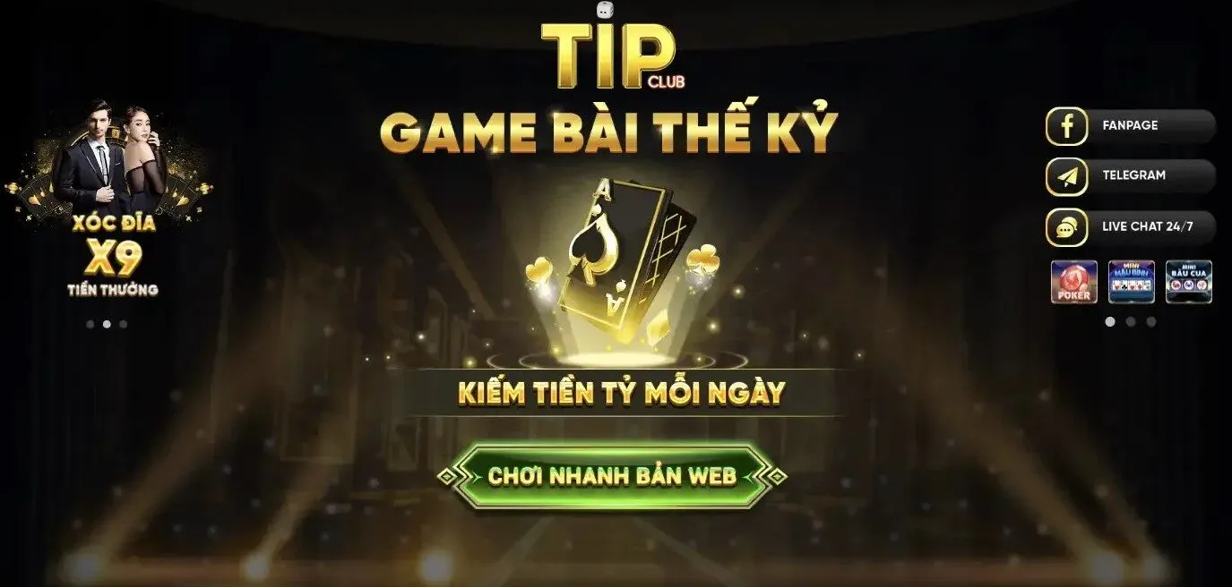 TipClub – Game Bài Đổi Thưởng Uy Tín 2026, Tải App Nhanh